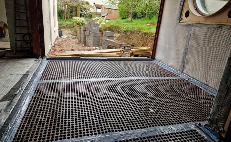Wall Membrane and Floor Membrane Installation in St Asaph, North Wales