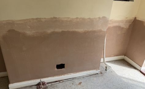Damp Proofing Project in Holywell, North Wales